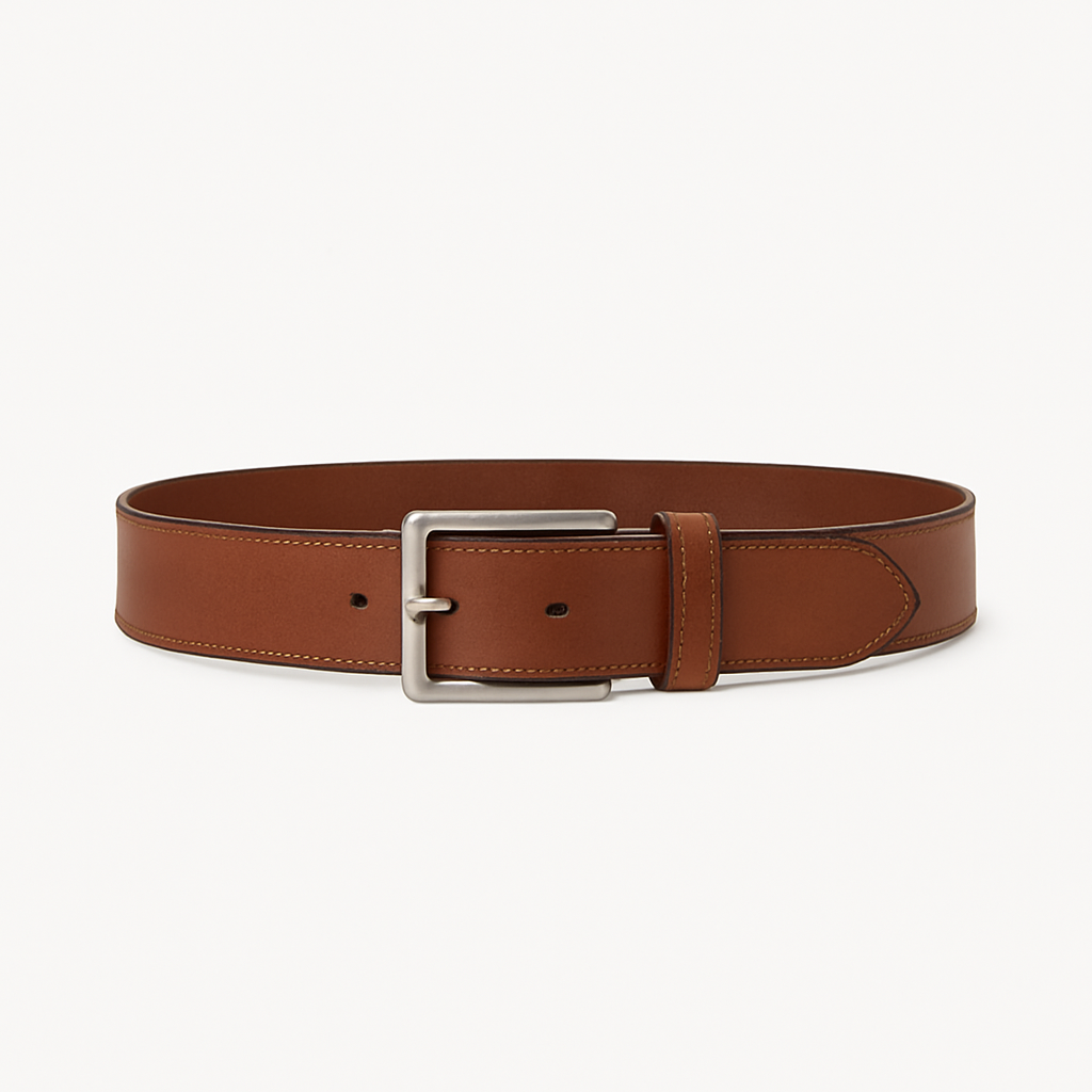 Brauner Leder-Gürtel - Kolbaire Gürtel