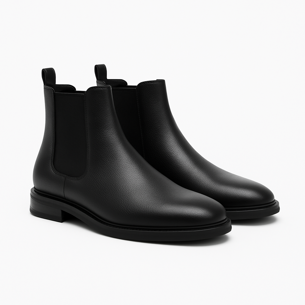 Schwarz Chelsea - Kolbaire Schuhe